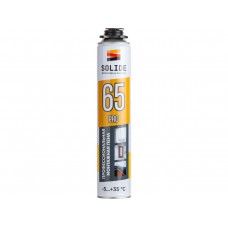 Пена монтажная профессиональная всесезонная SOLIDE Foam Pro 65 (750мл)