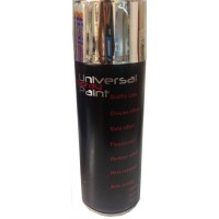 Краска аэрозольная хром 520 г.